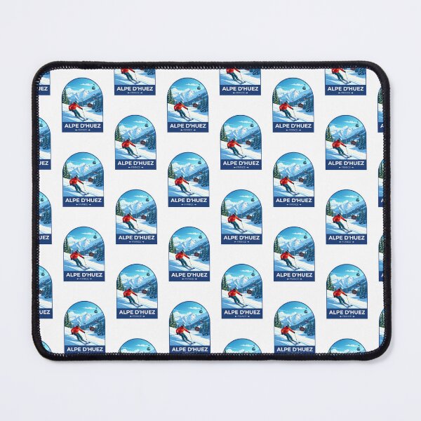 Item preview, Alpe d'Huez France Sticker Ski Resort designed and sold by TulipaGraphics.