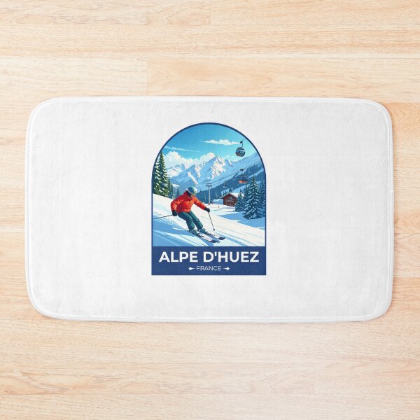 Item preview, Alpe d'Huez France Sticker Ski Resort designed and sold by TulipaGraphics.