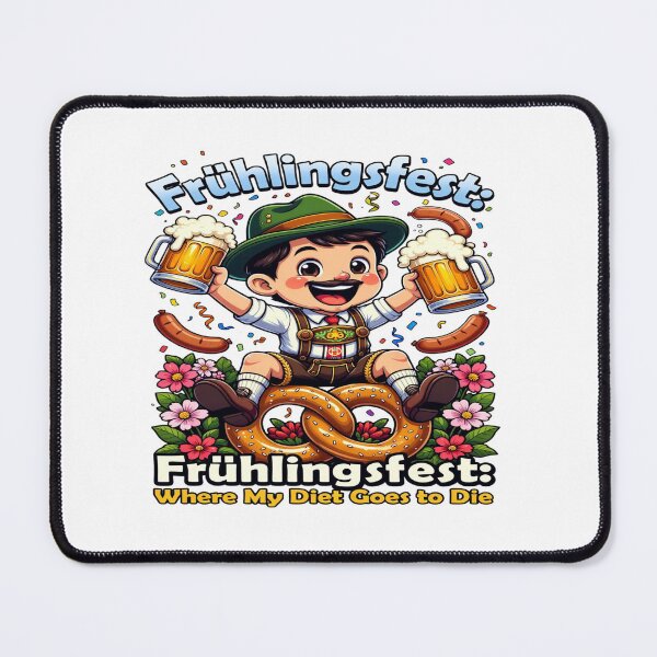 Item preview, Frühlingsfest "Where My Diet Goes to Die"Funny Frühlingsfest Diet - Bavarian Beer & Food Art designed and sold by Sushikidsntod.