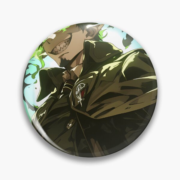 Item preview, Amaimon Blue Exorcist Wild Green Fire Aura designed and sold by Tokyonomad.