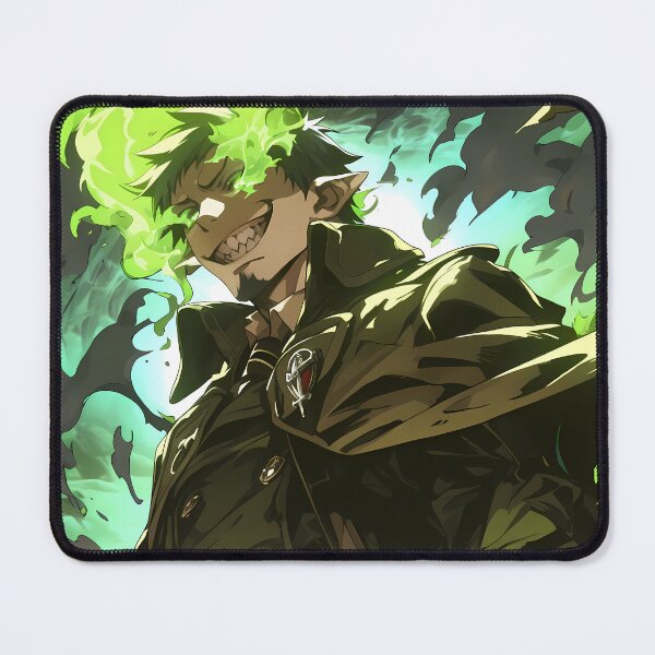 Item preview, Amaimon Blue Exorcist Wild Green Fire Aura designed and sold by Tokyonomad.