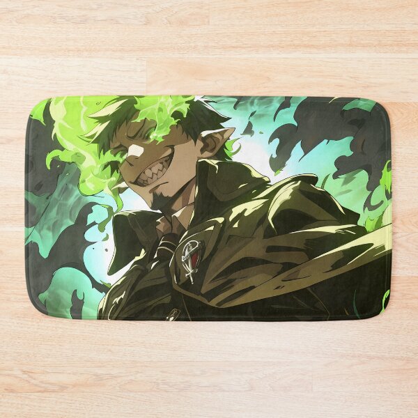 Item preview, Amaimon Blue Exorcist Wild Green Fire Aura designed and sold by Tokyonomad.