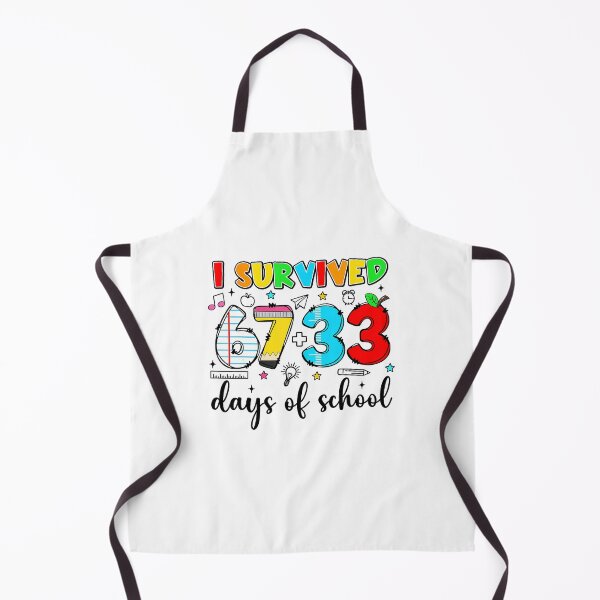 Item preview, I Survived 67+33 Days of School Colorful Kids Doodle designed and sold by gladysenglish.