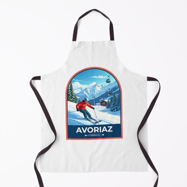 Item preview, Avoriaz France Sticker designed and sold by TulipaGraphics.