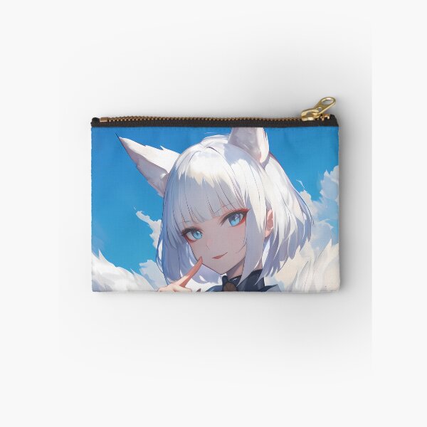 Item preview, Kaga Azur Lane Blue Kimono Fox Spirit Sky designed and sold by Tokyonomad.