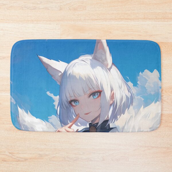 Artikelvorschau, Kaga Azur Lane Blauer Kimono Fuchsgeist Himmel entworfen und verkauft von Tokyonomad.