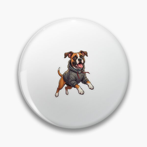 Item preview, Hoodie Sticker | Majestic Dog Design designed and sold by SainiArt19.