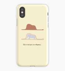 CECI N EST PAS UN CHAPEAU | Le Petit Prince iPhone Case