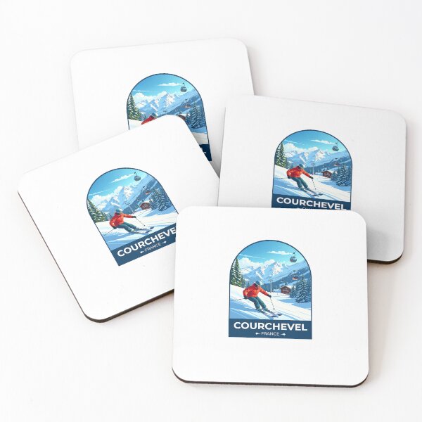 Item preview, Courchevel France Sticker designed and sold by TulipaGraphics.