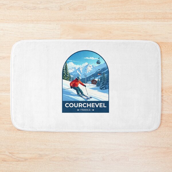 Item preview, Courchevel France Sticker designed and sold by TulipaGraphics.