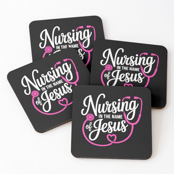 Item preview, Nursing in The Name of Jesus Christian Nurse designed and sold by KarimSoCute.
