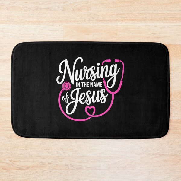 Item preview, Nursing in The Name of Jesus Christian Nurse designed and sold by KarimSoCute.