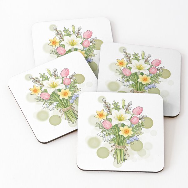 Item preview, Flower Bouquet - Easter Illustration designed and sold by iamKRUK.