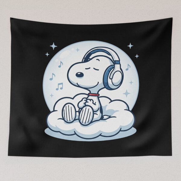 Item preview, In My Own World - Introvert Dog Listening To Music designed and sold by DamianRoy88.