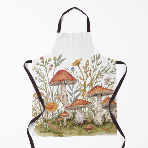 Item preview, Amanita and Wildflowers designed and sold by uunaa.