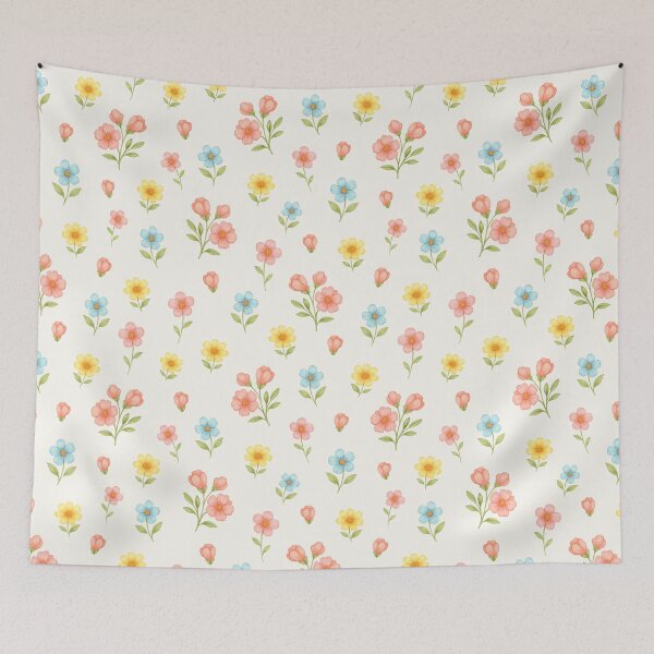 Item preview, Cute Pastel Floral Pattern Soft Spring Flower Design designed and sold by OneLook.