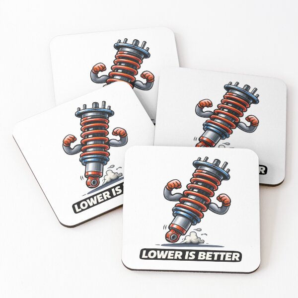 Item preview, Lower Is Better Coilover Meme designed and sold by MonkiFlipp.