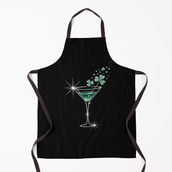 Item preview, St. Patricks Day Martini Clover Bling designed and sold by papertaless.