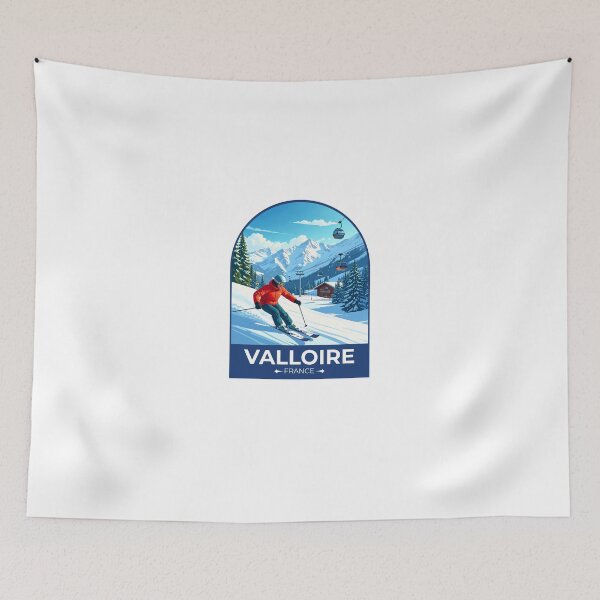 Item preview, Valloire France Sticker designed and sold by TulipaGraphics.
