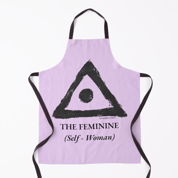 Item preview, Feminine - Neolithic Cipher - Self and Woman - Minimalist T-Shirt - #2 designed and sold by Message from Earth.