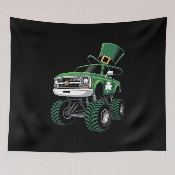Item preview, St. Patrick's Day Monster Truck designed and sold by VENOM0RIOT.