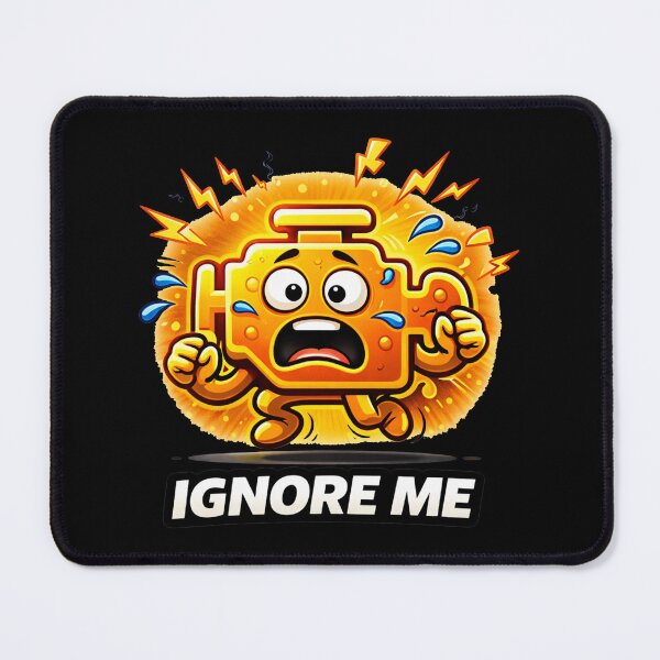 Item preview, Ignore Me Check Engine Meme designed and sold by MonkiFlipp.