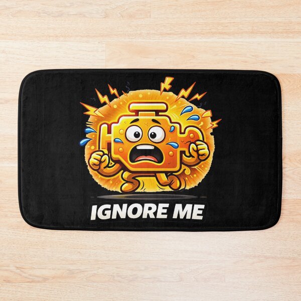 Item preview, Ignore Me Check Engine Meme designed and sold by MonkiFlipp.