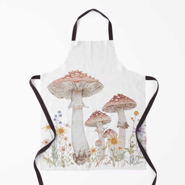 Item preview, Amanita and flowers designed and sold by uunaa.