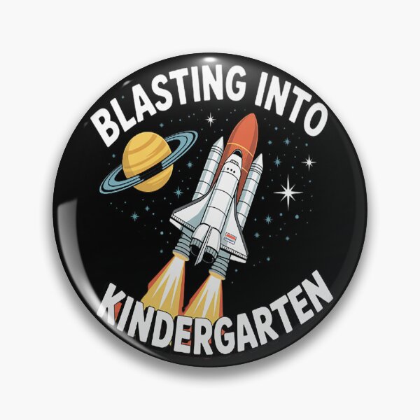 Item preview, Blasting Into Kindergarten Space Astronaut Back To School designed and sold by StuffNestie.