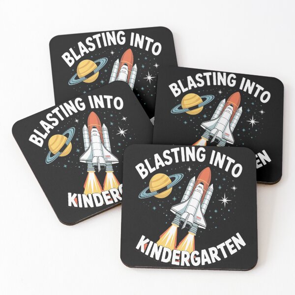 Item preview, Blasting Into Kindergarten Space Astronaut Back To School designed and sold by StuffNestie.