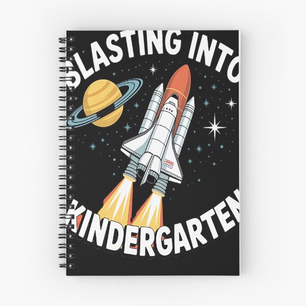 Item preview, Blasting Into Kindergarten Space Astronaut Back To School designed and sold by StuffNestie.
