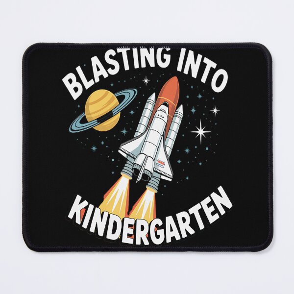 Item preview, Blasting Into Kindergarten Space Astronaut Back To School designed and sold by StuffNestie.