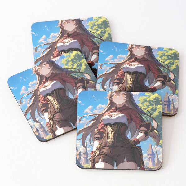 Item preview, Amber Genshin Impact Sunny Mondstadt Scout Vibes designed and sold by Tokyonomad.