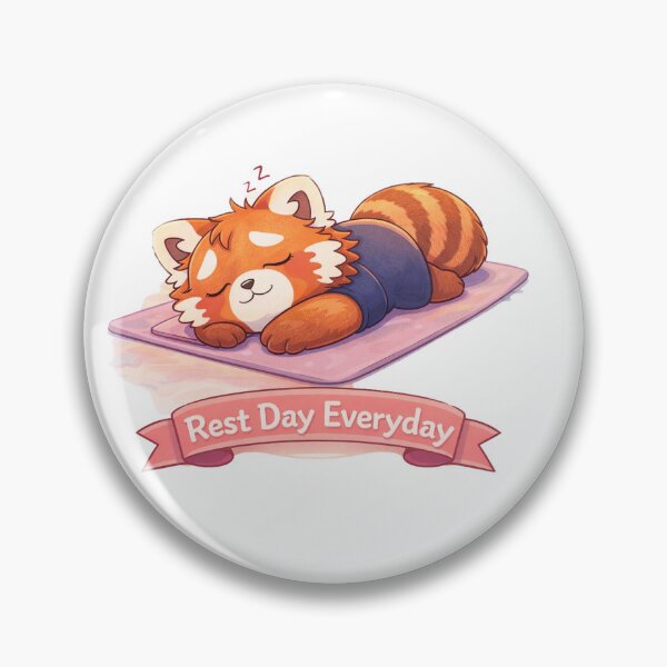Item preview, Rest Day Everyday – Panda designed and sold by Creative and Humorous Arts.