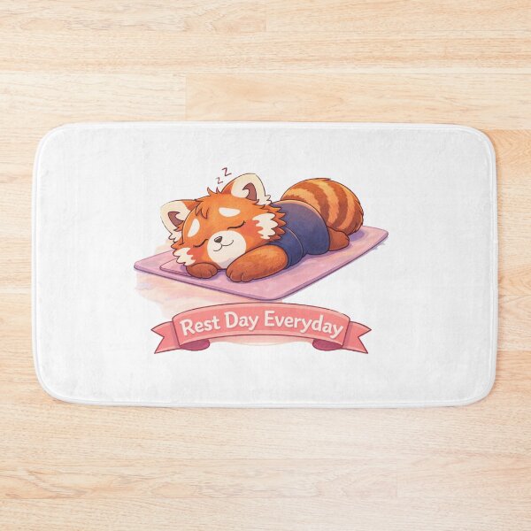 Item preview, Rest Day Everyday – Panda designed and sold by Creative and Humorous Arts.