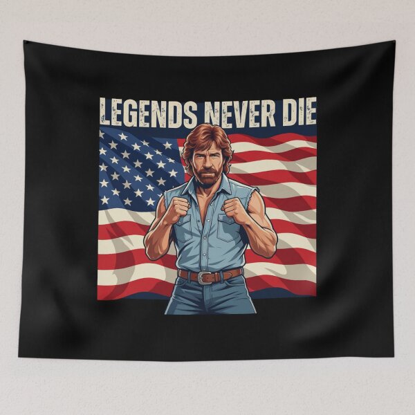 Item preview, Chuck Norris - Chuck Norris RIP 1940–2026 Memorial designed and sold by SideAway.
