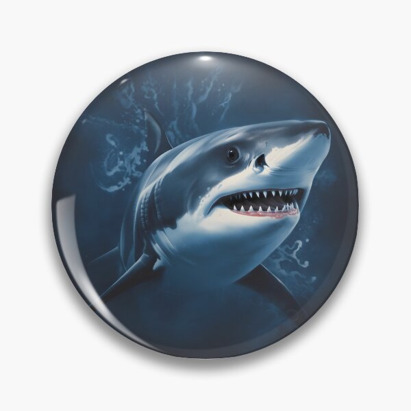 Item preview, Apex Predator Shark – Deep Sea Power designed and sold by Kavya Art.