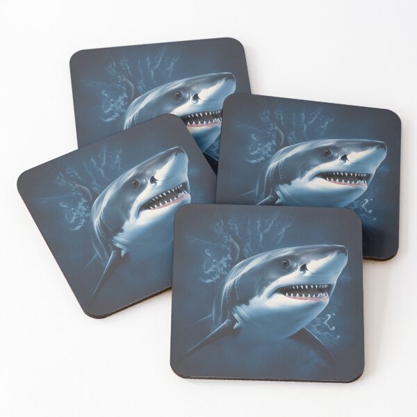 Item preview, Apex Predator Shark – Deep Sea Power designed and sold by Kavya Art.