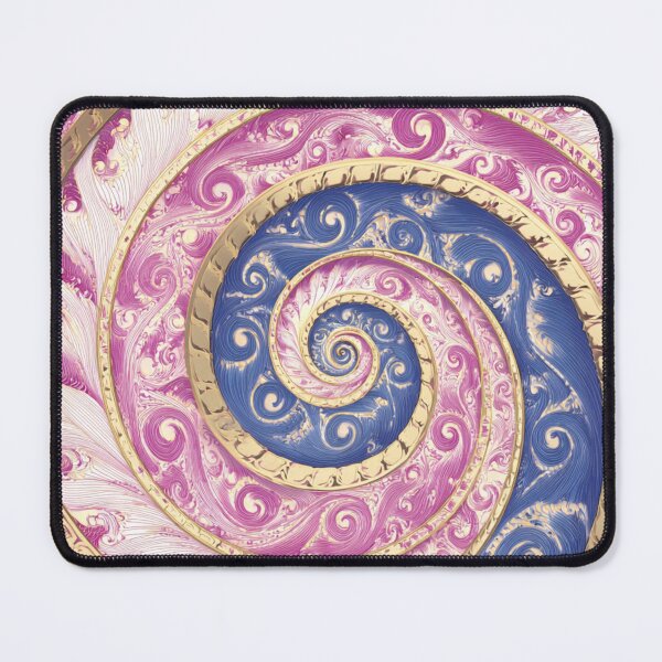 Item preview, New Zealand Māori Paua Pattern Koru Design 870 designed and sold by GrinGalore.