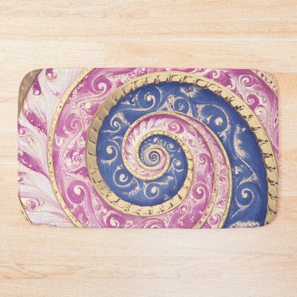 Item preview, New Zealand Māori Paua Pattern Koru Design 870 designed and sold by GrinGalore.