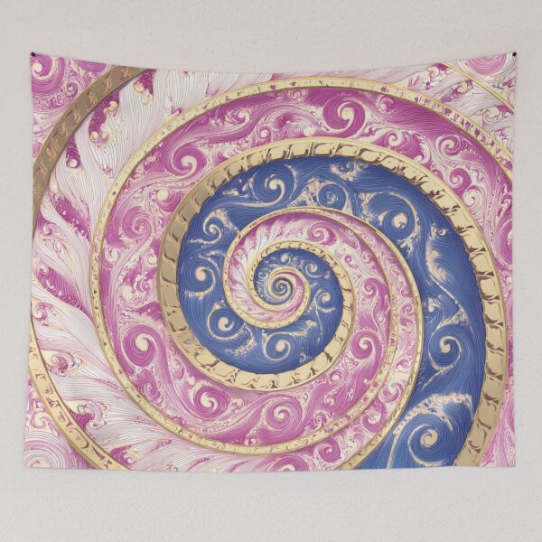 Item preview, New Zealand Māori Paua Pattern Koru Design 870 designed and sold by GrinGalore.