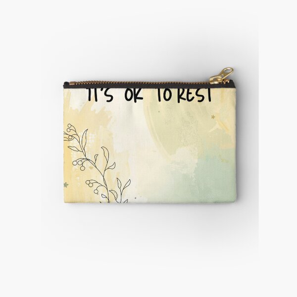 Item preview, It's Okay To Rest - Minimal Pastel Self Care Aesthetic Quote designed and sold by The Crafted Spirits.