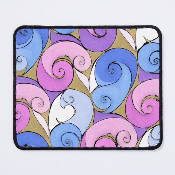 Item preview, New Zealand Māori Paua Pattern Koru Design 871 designed and sold by GrinGalore.