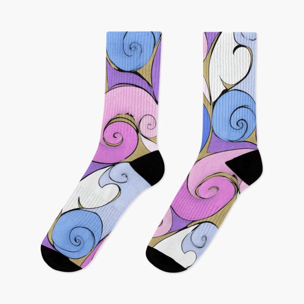 Item preview, New Zealand Māori Paua Pattern Koru Design 871 designed and sold by GrinGalore.