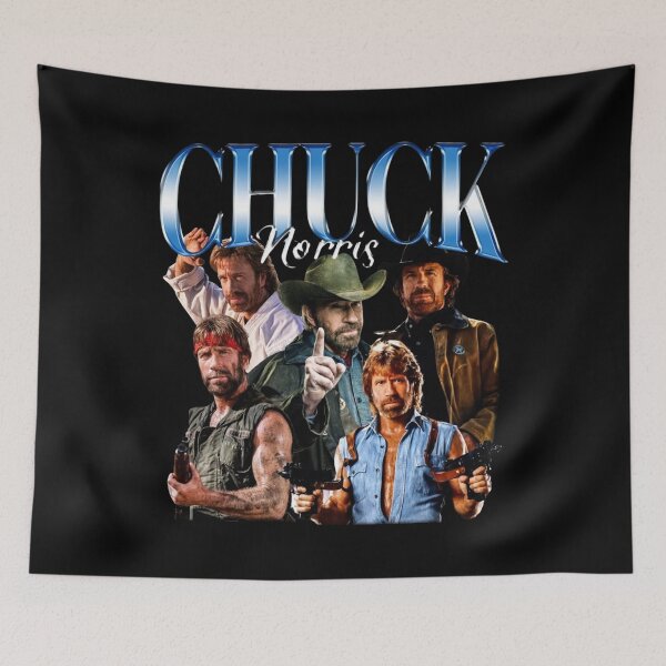Item preview, Chuck Norris - Chuck Norris RIP 1940–2026 Memorial designed and sold by SideAway.