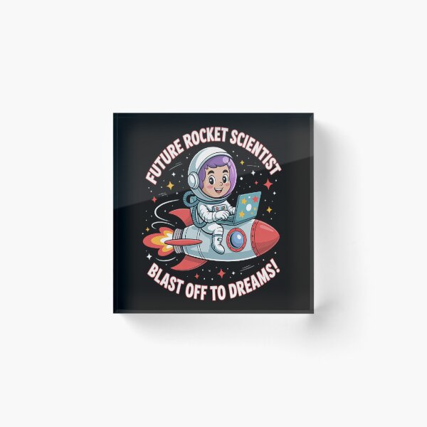 Item preview, Boys Rocket Ship Astronaut Future Rocket Scientist designed and sold by StuffNestie.