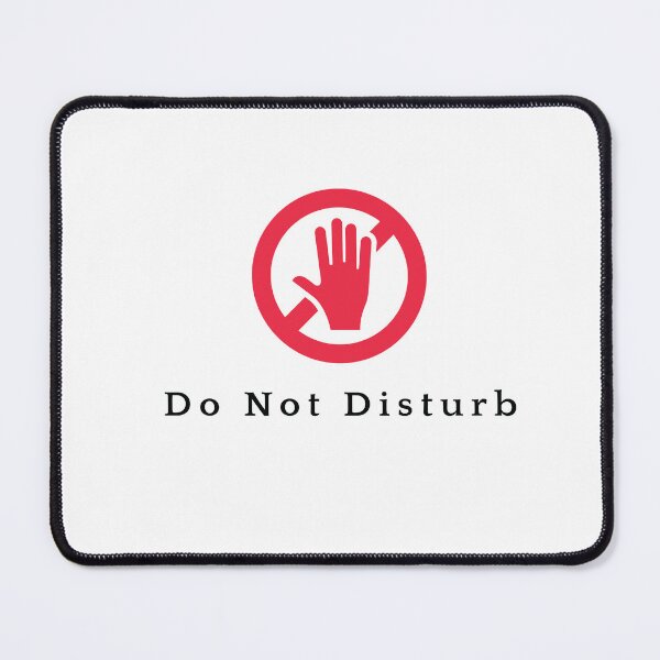 Item preview, Do Not Disturb | Introvert Mode | Minimal Aesthetic Quiet Life (Light Version) designed and sold by NeonGrain.
