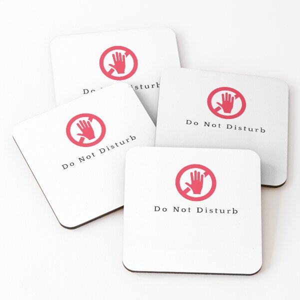 Item preview, Do Not Disturb | Introvert Mode | Minimal Aesthetic Quiet Life (Light Version) designed and sold by NeonGrain.