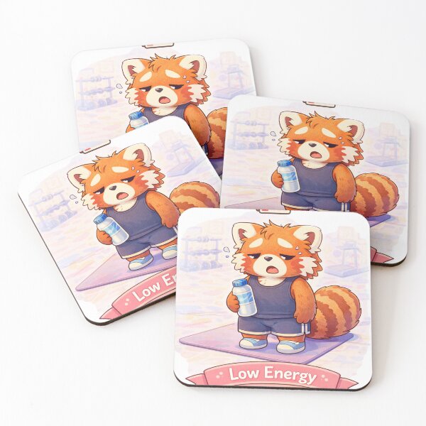 Item preview, Low Energy – Panda Gym designed and sold by Creative and Humorous Arts.