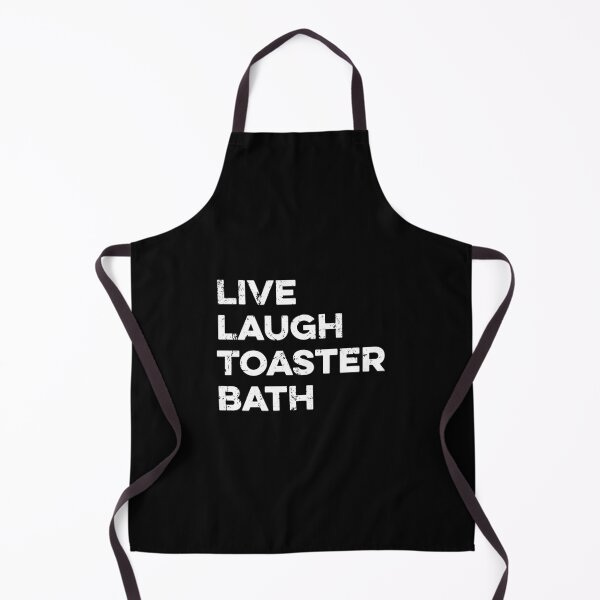 Item preview, Live Laugh Toaster Bath designed and sold by kazunayukov.